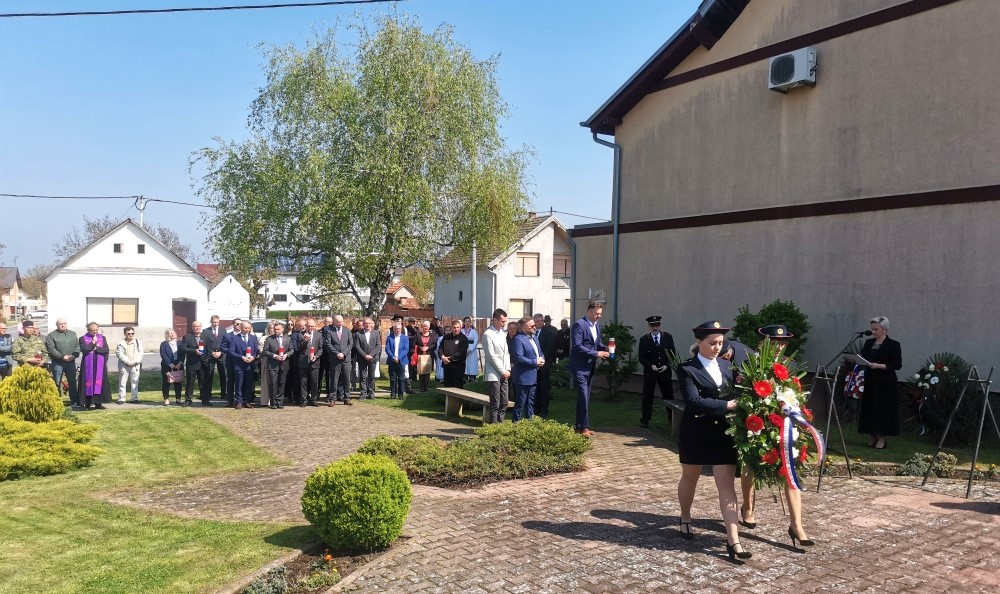 Polaganje vijenaca povodom Dana Općine Jarmina 2023.